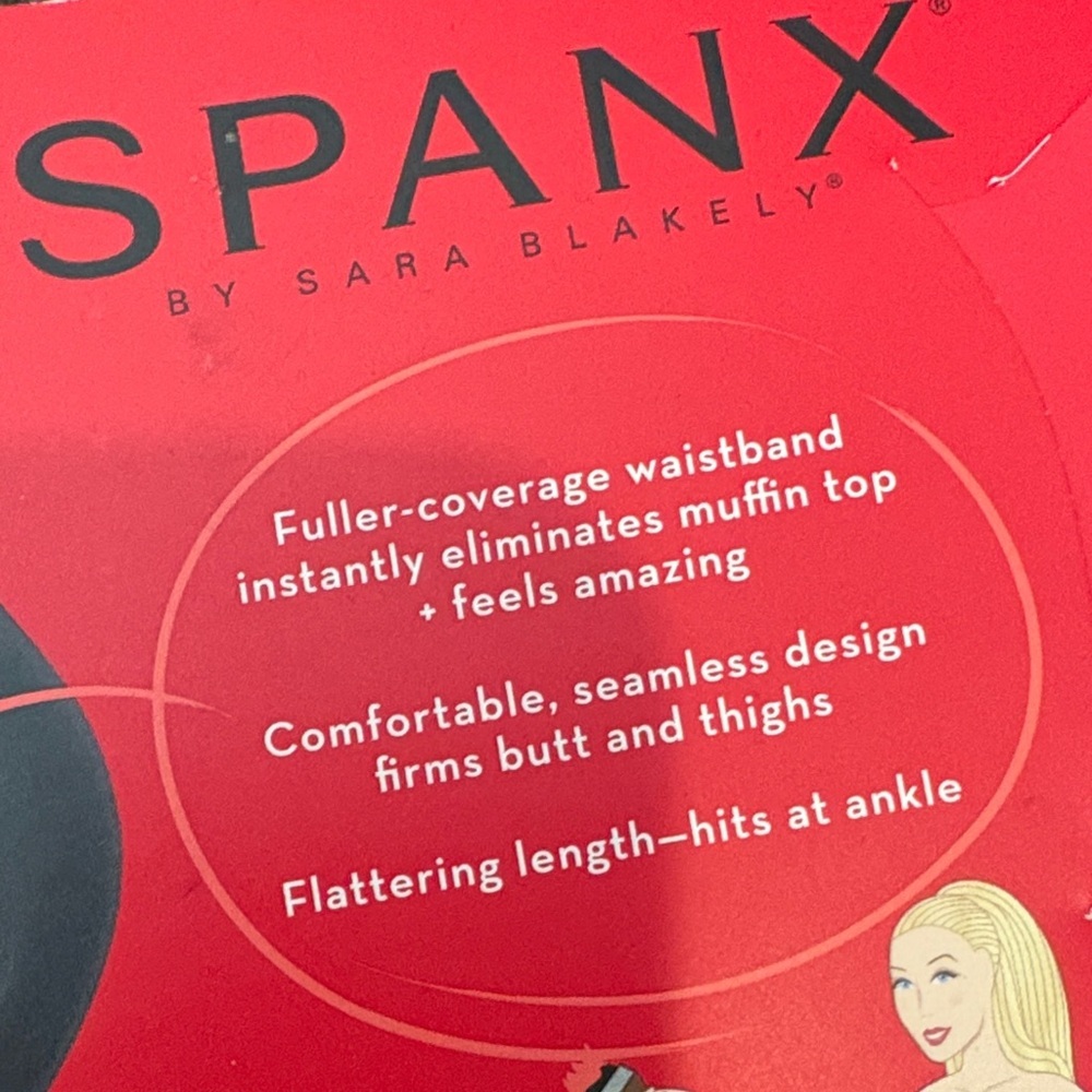 2 Pack Spanx Lace Leggings High Waisted - Picture 4 of 5